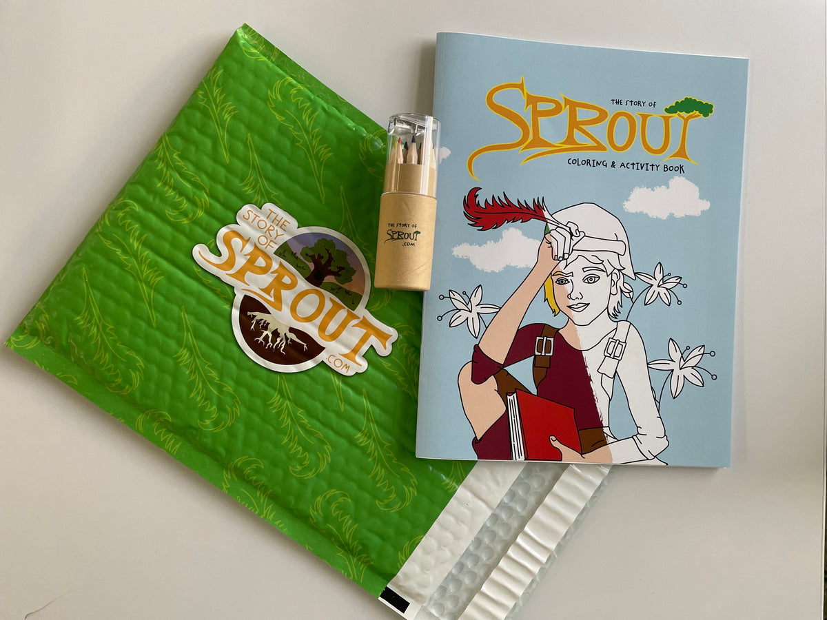 Book of Sprout Coloring Book